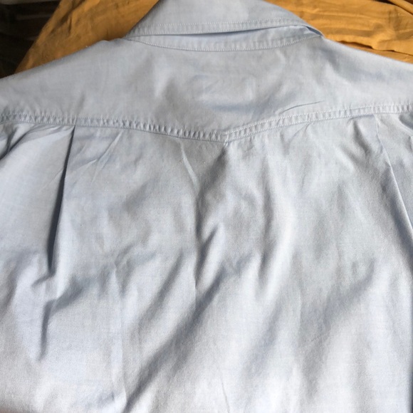Escada Sport 100% Cotton Button Down Blue Shirt - Picture 4 of 7